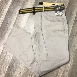 NWT Mens Weatherproof 5 pocket pants 38x32
